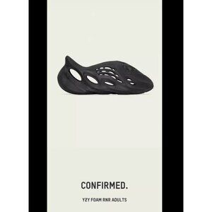 Adidas Yeezy Foam Runner RNNR - Onyx (HP8739) Size 10